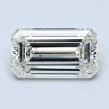 2.5 Carat Emerald - Natural Diamond - 2.72 - K - SI2 - VG - EX - VG