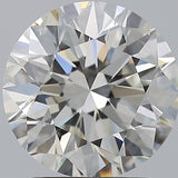 2.5 Carat Round - Natural Diamond - 2.5 - I - SI2 - EX - EX - EX