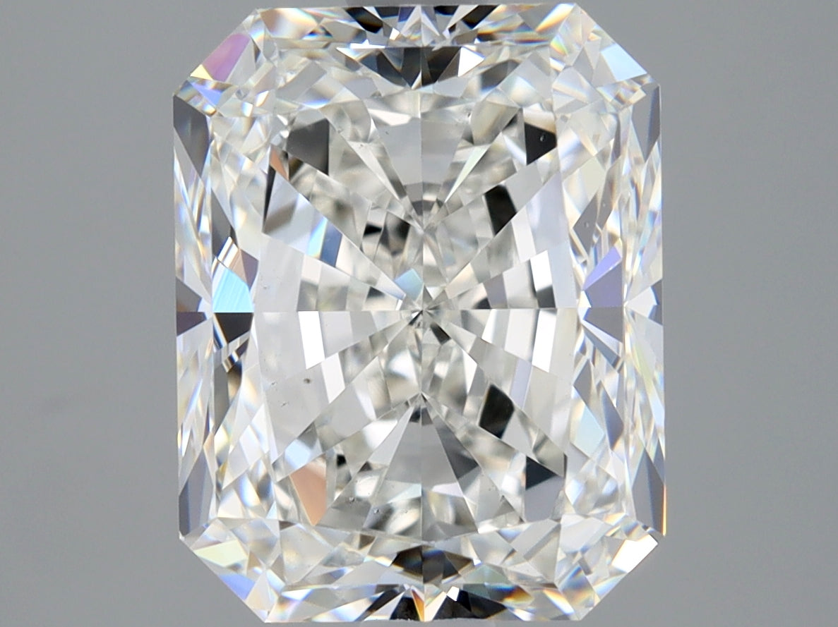 3.5 Carat Radiant Cut Natural Diamond - F VS2 - 3.5ct - VG Cut Grade