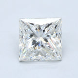 1.5 Carat Princess - Natural Diamond - 1.76 - G - SI1 - G - VG