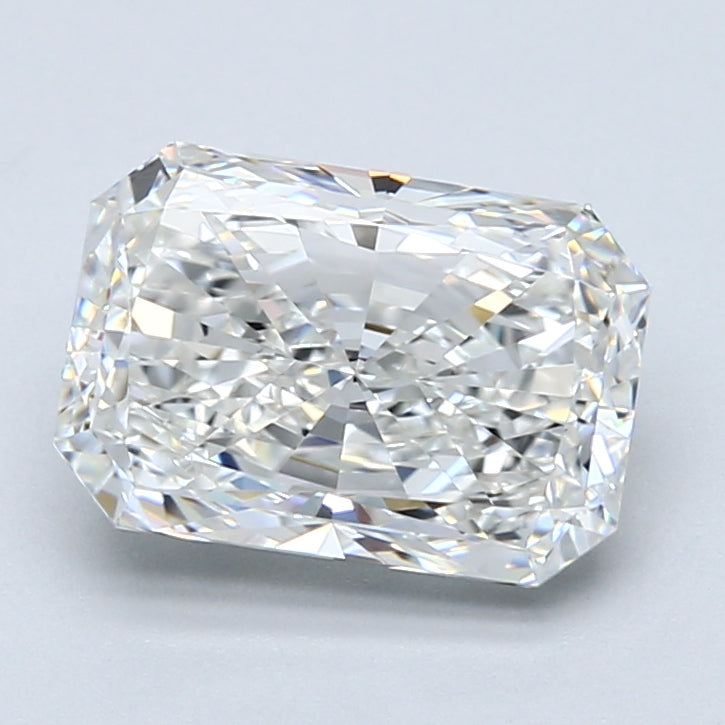 3 Carat Radiant Cut Natural Diamond - G VVS2 - 3.0ct - VG Cut Grade