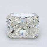 5 Carat Radiant - Natural Diamond - 5.01 - K - SI1 - VG - EX - VG