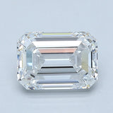 1.5 Carat Emerald - Natural Diamond - 1.5 - E - VVS2 - VG - EX - EX