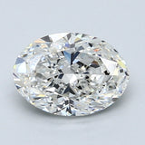 1.5 Carat Oval - Natural Diamond - 1.5 - G - SI2 - VG - EX - VG