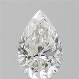 4.5 Carat Pear Shape Cut Natural Diamond - G SI1 - 4.53ct - VG Cut Grade