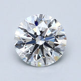 1 Carat Round - Natural Diamond - 1.3 - D - VS2 - EX - EX - EX