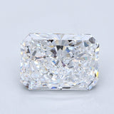 3 Carat Radiant - Natural Diamond - 3.02 - D - SI1 - VG - EX - VG