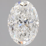 3 Carat Oval - Natural Diamond - 3.3 - E - VS2 - VG - EX - EX