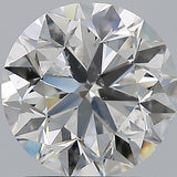 2 Carat Round - Natural Diamond - 2 - H - SI2 - VG - EX - EX
