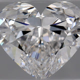 1 Carat Heart - Natural Diamond - 1.02 - D - VS1 - EX - EX