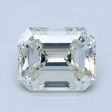 4 Carat Emerald - Natural Diamond - 3.89 - K - SI1 - G - G - VG