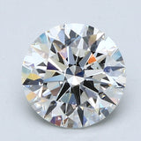 2 Carat Round - Natural Diamond - 2.02 - I - VS2 - EX - EX - EX