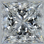 2 Carat Princess Cut Natural Diamond - F VS1 - 2.34ct - EX Cut Grade