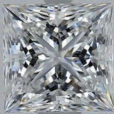 2 Carat Princess Cut Natural Diamond - F VS1 - 2.34ct - EX Cut Grade