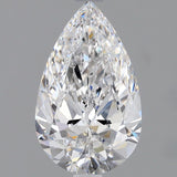 1.5 Carat Pear Shape Cut Natural Diamond - D VS1 - 1.5ct - VG Cut Grade