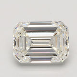 2.5 Carat Emerald - Natural Diamond - 2.65 - J - VVS1 - EX - EX