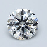 1.5 Carat Round - Natural Diamond - 1.4 - F - VS2 - EX - EX - EX