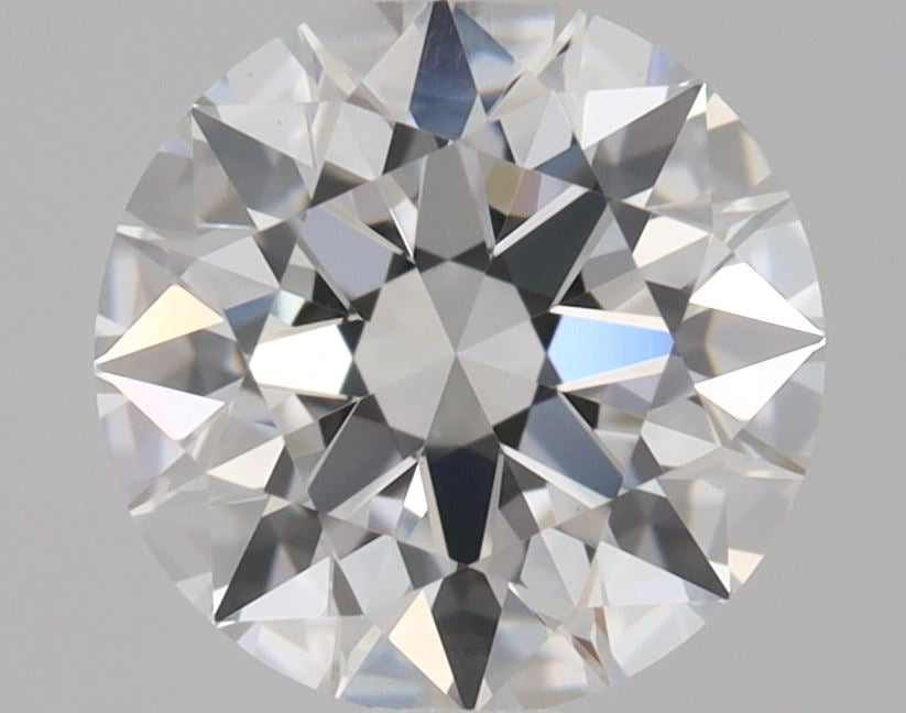 1/2 Carat Round Cut Natural Diamond - D VS1 - 0.55ct - EX Cut Grade