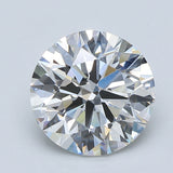4 Carat Round - Natural Diamond - 4 - H - VS2 - EX - EX - EX