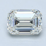 2 Carat Emerald - Natural Diamond - 2.05 - J - VVS2 - VG - EX - EX