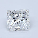 1.5 Carat Princess - Natural Diamond - 1.42 - E - VS1 - EX - EX - EX