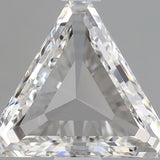 3/4 Carat Trilliant Cut Natural Diamond - F VVS1 - 0.74ct - EX Symmetry Grade