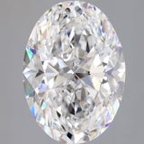 3.5 Carat Oval - Natural Diamond - 3.5 - D - VS1 - EX - EX - EX