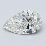 1 Carat Pear - Natural Diamond - 1.24 - H - SI1 - VG - EX - VG