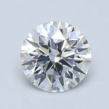 1 Carat Round - Natural Diamond - 1.1 - F - VS1 - EX - EX - EX