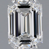 1 Carat Emerald - Natural Diamond - 1.07 - F - VVS1 - EX - EX