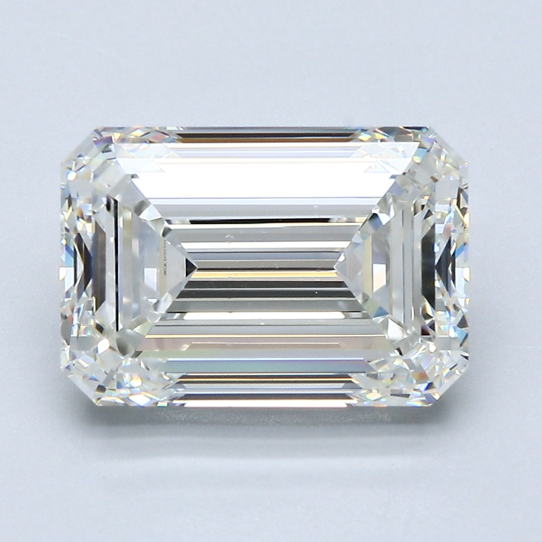 5 Carat Emerald Cut Natural Diamond - I VVS2 - 5.01ct - VG Cut Grade