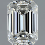 1 Carat Emerald Cut Natural Diamond - F VVS1 - 1.2ct - EX Cut Grade
