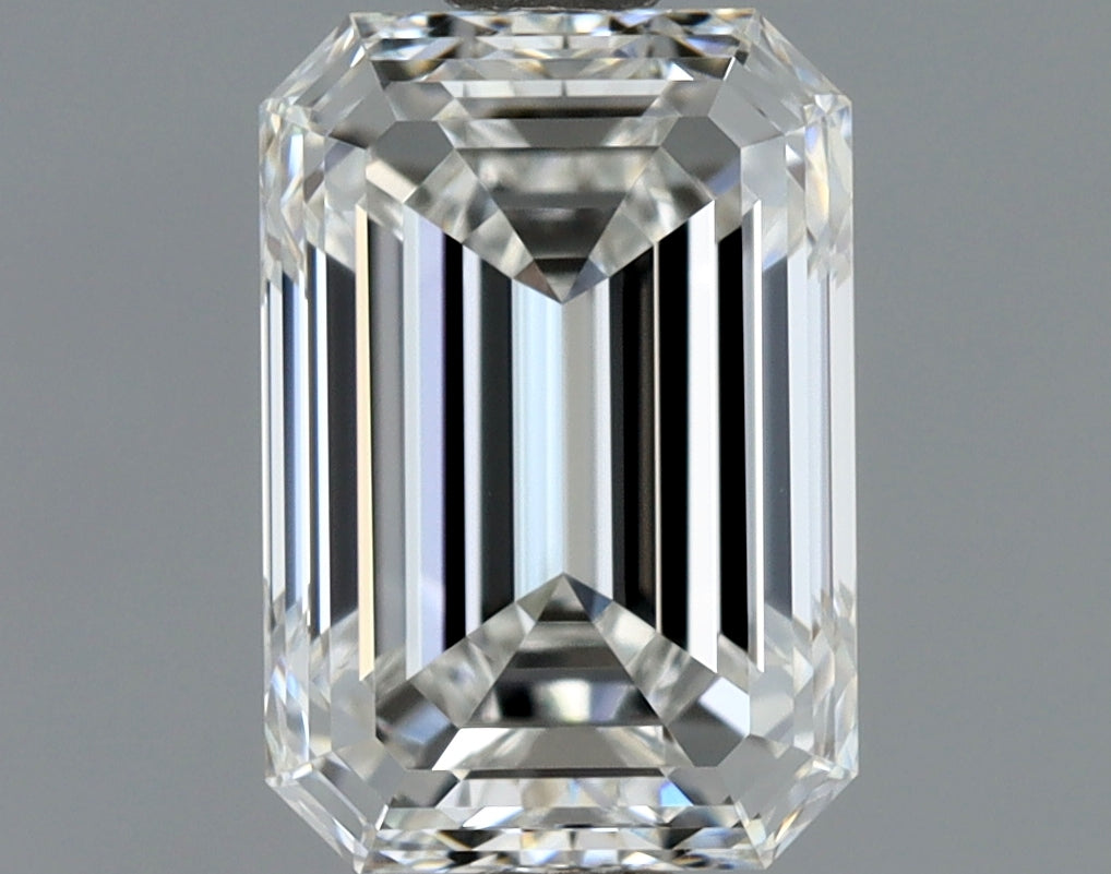 1 Carat Emerald Cut Natural Diamond - F VVS1 - 1.2ct - EX Cut Grade