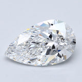 2 Carat Pear - Natural Diamond - 2.02 - D - VS1 - VG - EX - EX