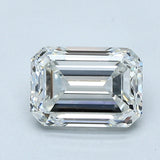 1.5 Carat Emerald - Natural Diamond - 1.5 - H - VVS2 - VG - VG