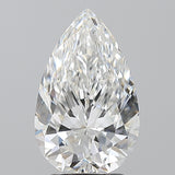2.5 Carat Pear - Natural Diamond - 2.5 - E - VS1 - VG - EX - VG