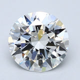 2 Carat Natural Diamond - Round - 1.9 - F - VS1