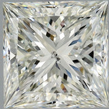 1.5 Carat Princess - Natural Diamond - 1.7 - J - SI2 - EX - VG
