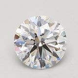 1.5 Carat Round - Natural Diamond - 1.6 - E - VS2 - EX - EX - EX
