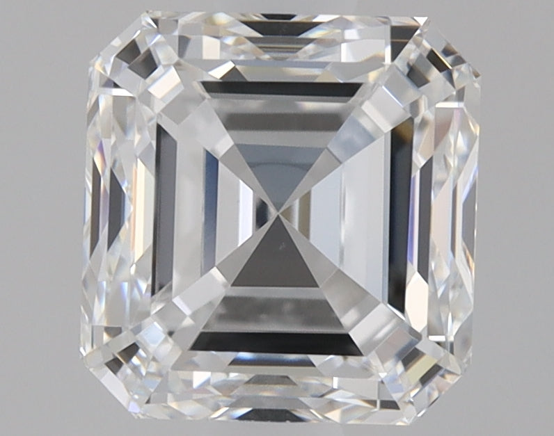1 Carat Asscher Cut Natural Diamond - D VS1 - 1.2ct - EX Cut Grade