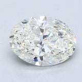 1.5 Carat Oval - Natural Diamond - 1.7 - I - VVS2 - VG - EX - EX