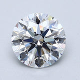 1.5 Carat Round - Natural Diamond - 1.55 - D - VS1 - EX - EX - EX
