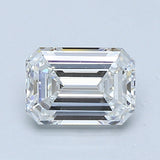 1 Carat Emerald - Natural Diamond - 1.2 - E - VVS1 - EX - EX