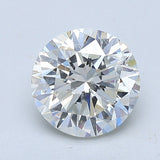 1.5 Carat Round - Natural Diamond - 1.57 - H - SI2 - G - VG - G