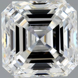 1.5 Carat Asscher - Natural Diamond - 1.52 - G - VVS2 - EX - EX