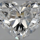 1.5 Carat Heart - Natural Diamond - 1.5 - E - VS2 - EX - EX - VG