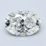 2 Carat Oval - Natural Diamond - 1.8 - H - SI1 - VG - EX - EX