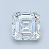 1.5 Carat Asscher - Natural Diamond - 1.5 - F - VS2 - EX - VG