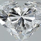 1.5 Carat Heart - Natural Diamond - 1.7 - E - SI2 - VG - EX - EX