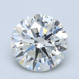 2 Carat Round - Natural Diamond - 2.14 - I - SI2 - EX - EX - EX